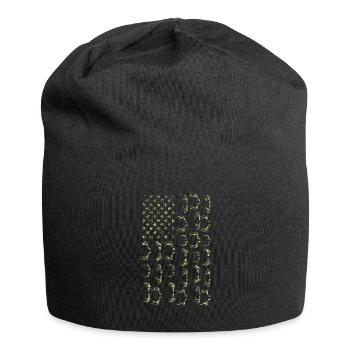 Jäger Jagd Jagd Geschenk - Jersey-Beanie - Schwarz - Vorne
