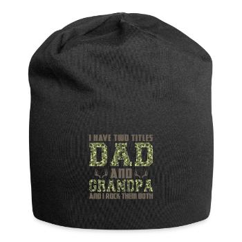 Jäger Jagd Jagd Geschenk - Jersey-Beanie - Schwarz - Vorne