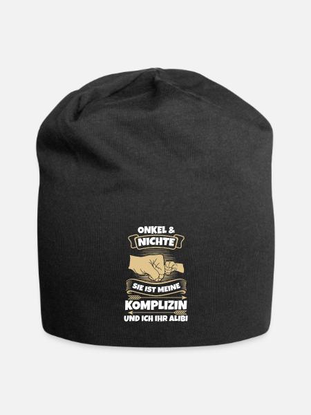 Stiefvater Familie Stiefpapa Geschenk - Jersey-Beanie - Schwarz
