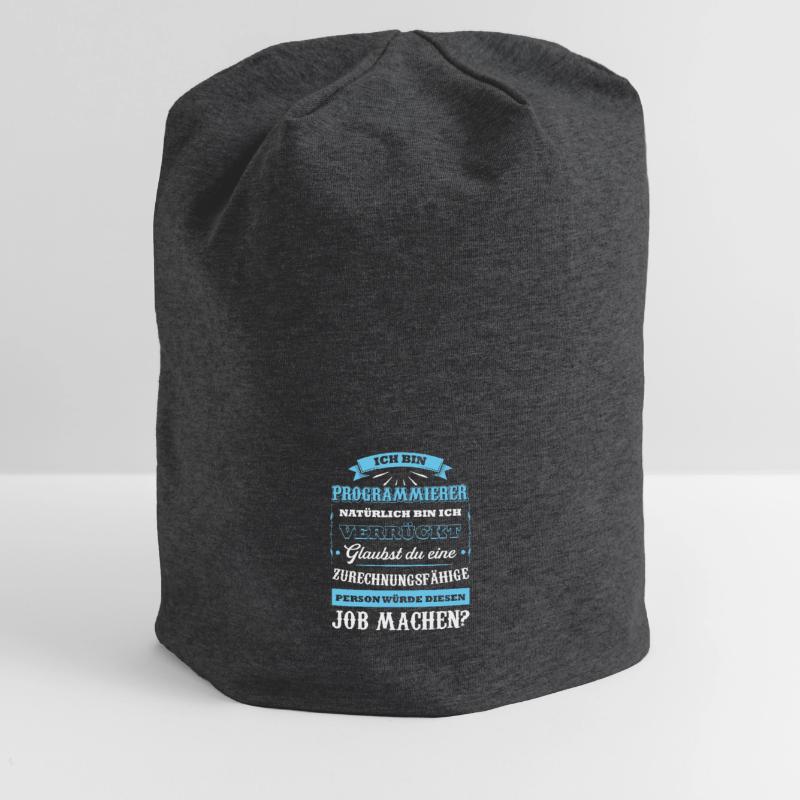 Programmierer Beruf Coder Geschenk Jersey-Beanie