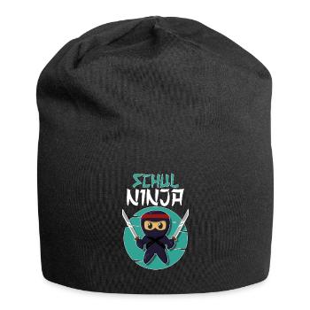 School Ninja School Ninja School Enrollment Boys Ninja - Jersey Beanie - black - Front