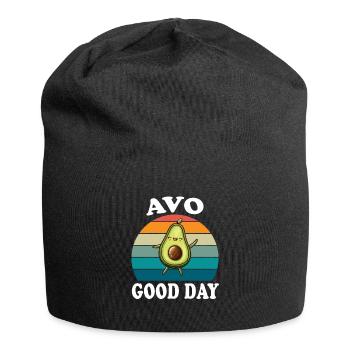 Avo Good Day Avocado - Jersey Beanie - black - Front