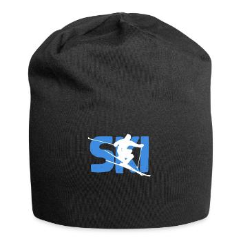To ski - Jersey Beanie - black - Front