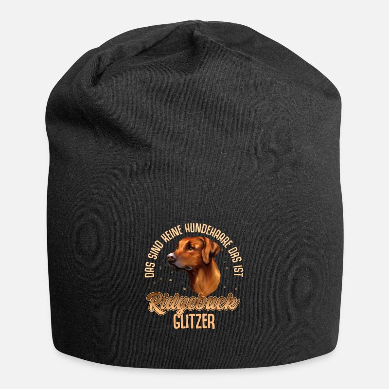 Rhodesian Ridgeback - Jersey-Beanie - Schwarz