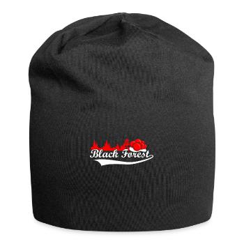 Schwarzwald Black Forest - Jersey-Beanie - Schwarz - Vorne