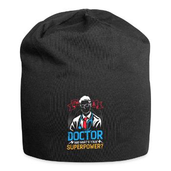Doctor Doctor - Jersey Beanie - black - Front