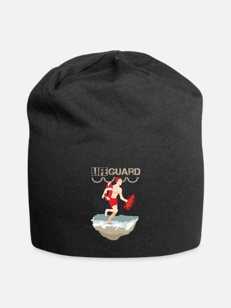 Lifeguard Swimmer - Jersey-Beanie - Schwarz