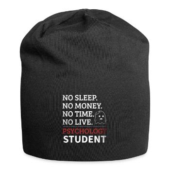Psychology student | Funny saying - Jersey Beanie - black - Front