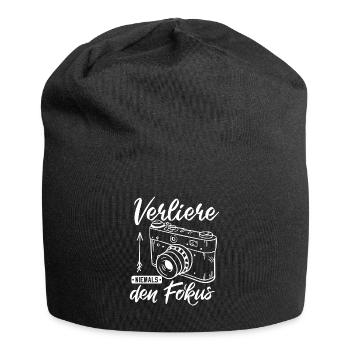 Photographer Never lose focus Photography Fot - Jersey Beanie - black - Front