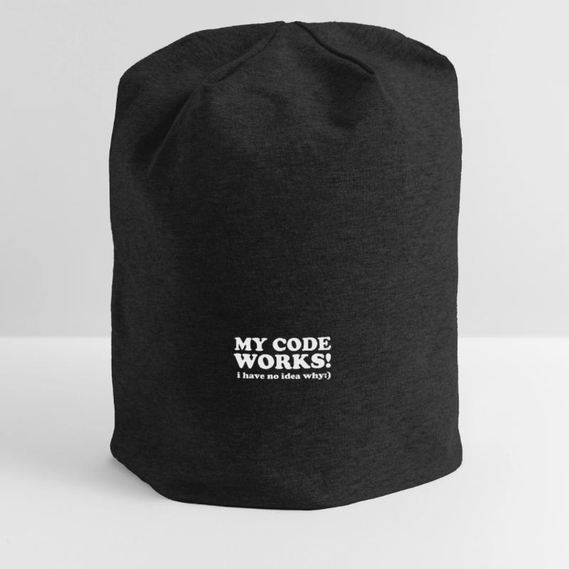 My Code Works. I Have No Idea Why Programmer Jersey Beanie