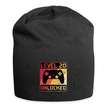 Gaming Gaming 20 Birthday Level 20 Unlocked - Jersey Beanie - black - Front