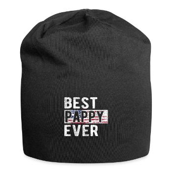 Meilleur papy papy Papy Papy - Bonnet en jersey - noir - Devant
