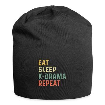 Kdrama K-Drama K Drama Seoul Kpop K-Pop Hallyu - Jersey-Beanie - Schwarz - Vorne