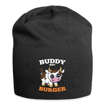 Kumpel nicht Burger süßes Kuh Kalb Kalb - Jersey-Beanie - Schwarz - Vorne