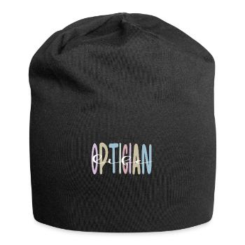 Cadeaux Opticiens Opticiens Optométriste - Bonnet en jersey - noir - Devant