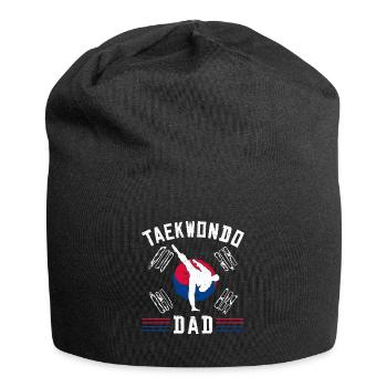TKD Korean Martial Arts Tae Kwon - Jersey-Beanie - Schwarz - Vorne