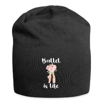 Cadeau de danseuse de ballet ballerine danseuse de ballet - Bonnet en jersey - noir - Devant