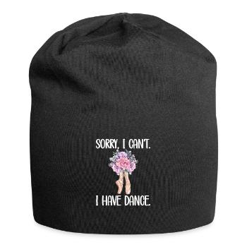 Ballet Dancer Gift Ballerina Ballet Dancer - Jersey Beanie - black - Front