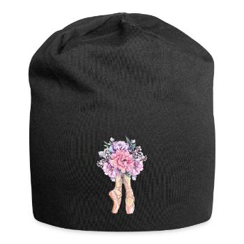 Cadeau de danseuse de ballet ballerine danseuse de ballet - Bonnet en jersey - noir - Devant