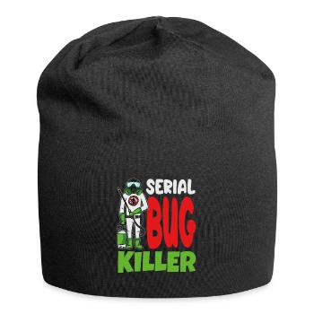 Funny Exterminator Serial Bug Killer - Jersey Beanie - black - Front
