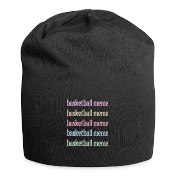 Meme Oma Von Basketballspieler Basketball Meme - Jersey-Beanie - Schwarz - Vorne