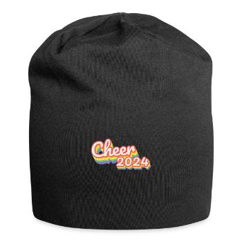 Cheer 2024 Arc-en-ciel pour les chefs d’école - Bonnet en jersey - noir - Devant