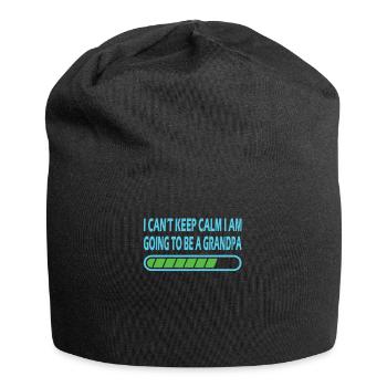 Ich Werde Ein Opa-Download-Geschenk Männer Sein - Jersey-Beanie - Schwarz - Vorne