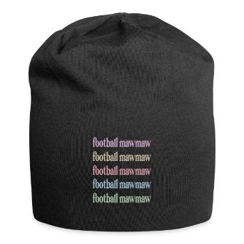 Football Mawmaw Grandma Of Football Player Mawmaw - Jersey-Beanie - Schwarz - Vorne