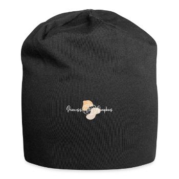 Princesse La Citrouille Automne En Automne Octobre - Bonnet en jersey - noir - Devant
