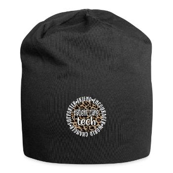 Patient Care Technician Nursing Technician - Jersey Beanie - black - Front