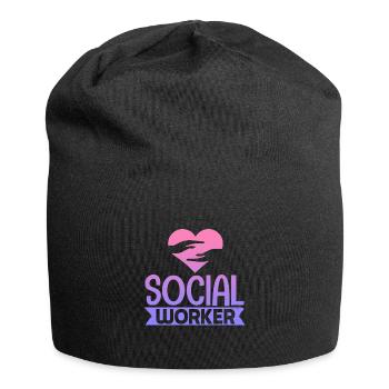 School Social Work Month - Jersey Beanie - black - Front