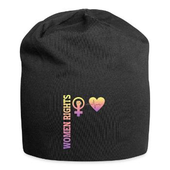 Feminist Women's Rights Female - Jersey-Beanie - Schwarz - Vorne