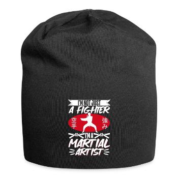 Karate Black Belt Gi Uniform I'M - Jersey-Beanie - Schwarz - Vorne
