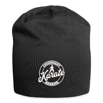 Karate Black Belt Gi Uniform - Jersey-Beanie - Schwarz - Vorne