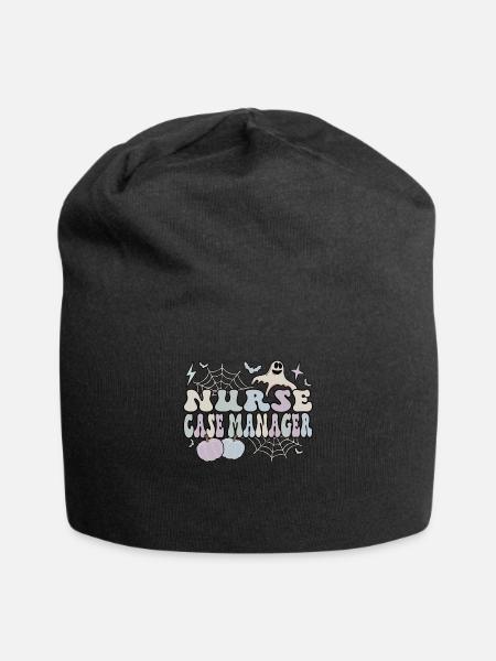 RN Case Manager Halloween Nursing Case Management - Jersey-Beanie - Schwarz
