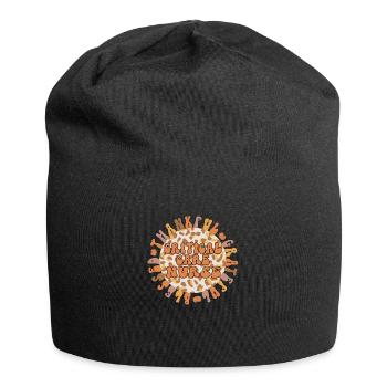 Infirmière en soins intensifs Thanksgiving Soins intensifs - Bonnet en jersey - noir - Devant