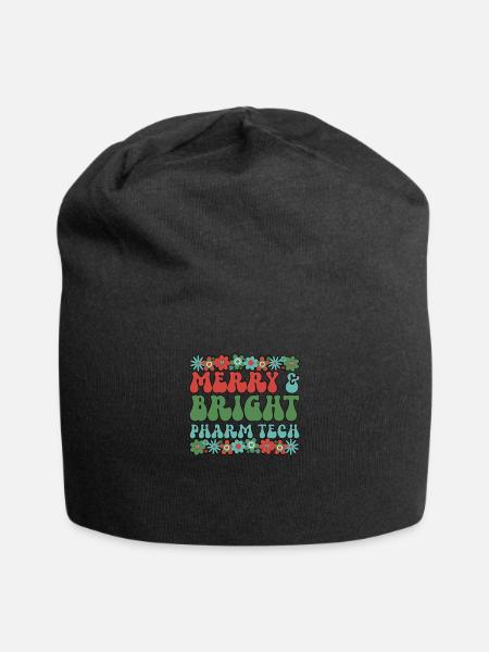 Pharmacy Technologist Christmas Pharmacy Tech Xmas - Jersey-Beanie - Schwarz