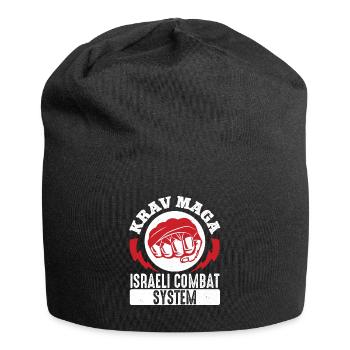 Krav Maga Apparel Israeli Self - Jersey Beanie - black - Front