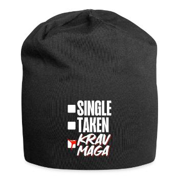 Krav Maga Apparel Israeli Self - Jersey Beanie - black - Front