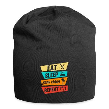Krav Maga Apparel Israeli Self - Jersey Beanie - black - Front