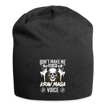 Krav Maga Apparel Israélien Self - Bonnet en jersey - noir - Devant