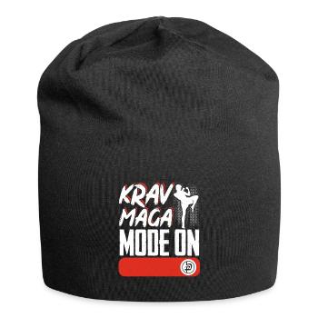 Krav Maga Apparel Israeli Self - Jersey Beanie - black - Front