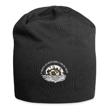 La mer calme n’a pas produit de marin - Bonnet en jersey - noir - Devant
