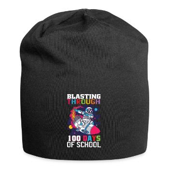 Sprengen Durch 100 Tage Schulrakete - Jersey-Beanie - Schwarz - Vorne
