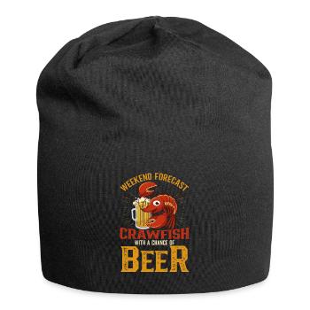 Crawfish Cajun & Crawfish Lobster Cooking - Jersey Beanie - black - Front