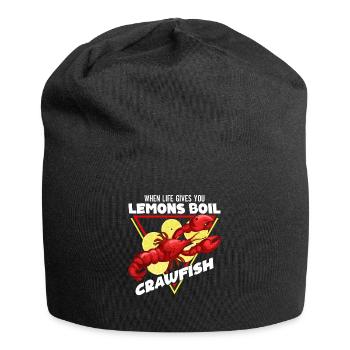 Crawfish Cajun & Crawfish Lobster Cooking - Jersey Beanie - black - Front