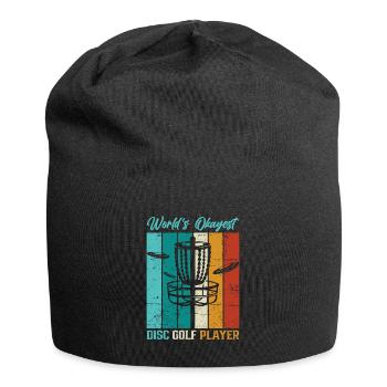 Frisbee Player Disc Golf Frisbee Competition - Jersey Beanie - black - Front
