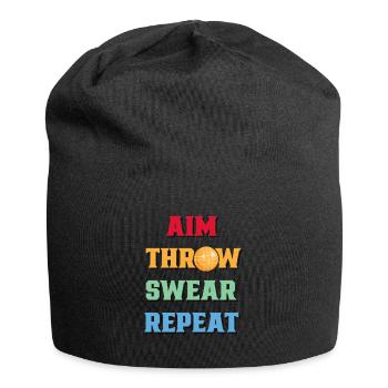 Boccia Player Boccia game Boule - Jersey Beanie - black - Front