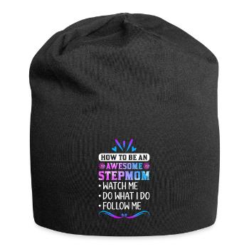Belle-mère - Bonnet en jersey - noir - Devant