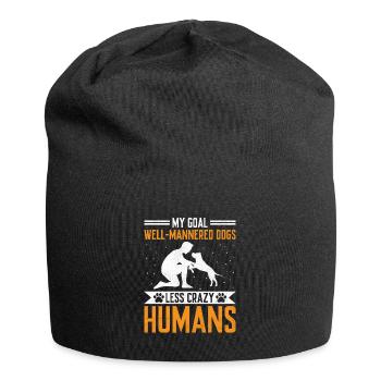 Dog Trainer Dog Training Training Dogs Pet Care Pr - Jersey Beanie - black - Front
